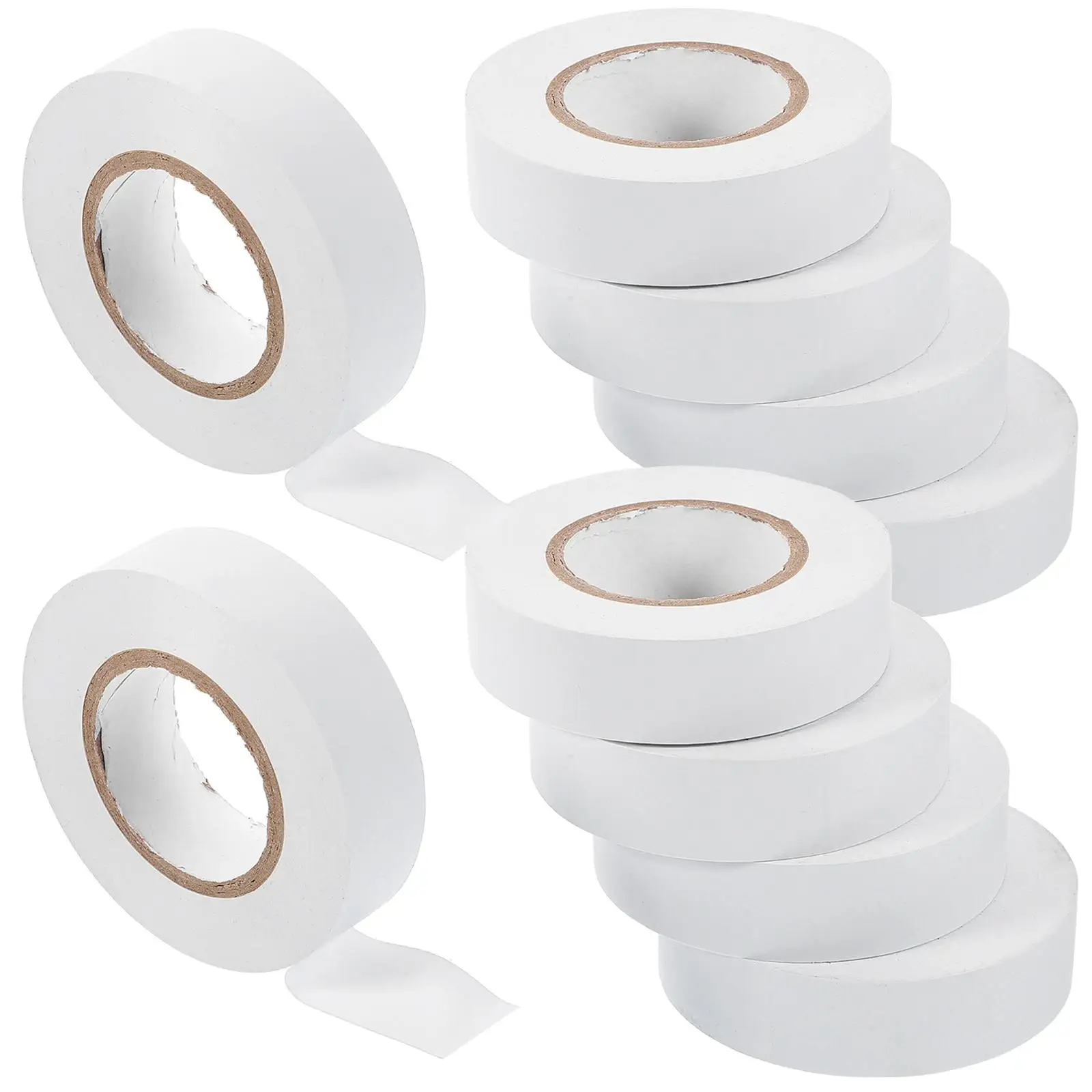 10pcs Electrical Tape Wire White Electrician High Temp Multicolor PVC Insulation Heat Resistant Waterproof Anti UV Outdoor
10pcs Electrical Tape Wire White Electrician High Temp Multicolor PVC Insulation Heat Resistant Waterproof Anti UV Outdoor