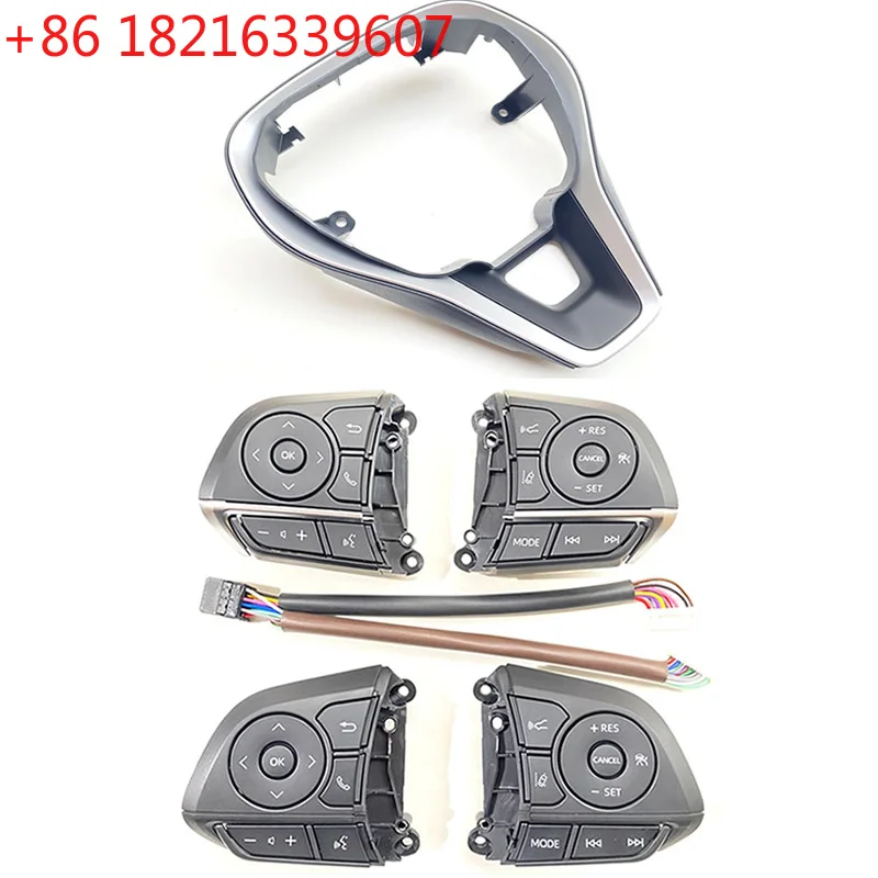 TAO For Toyota Avalon Camry XV70 70 V70 RAV4 2018-2022 Steering Wheel Cruise Control Buttons switch Steering wheel bluetooth but
TAO For Toyota Avalon Camry XV70 70 V70 RAV4 2018-2022 Steering Wheel Cruise Control Buttons switch Steering wheel bluetooth but