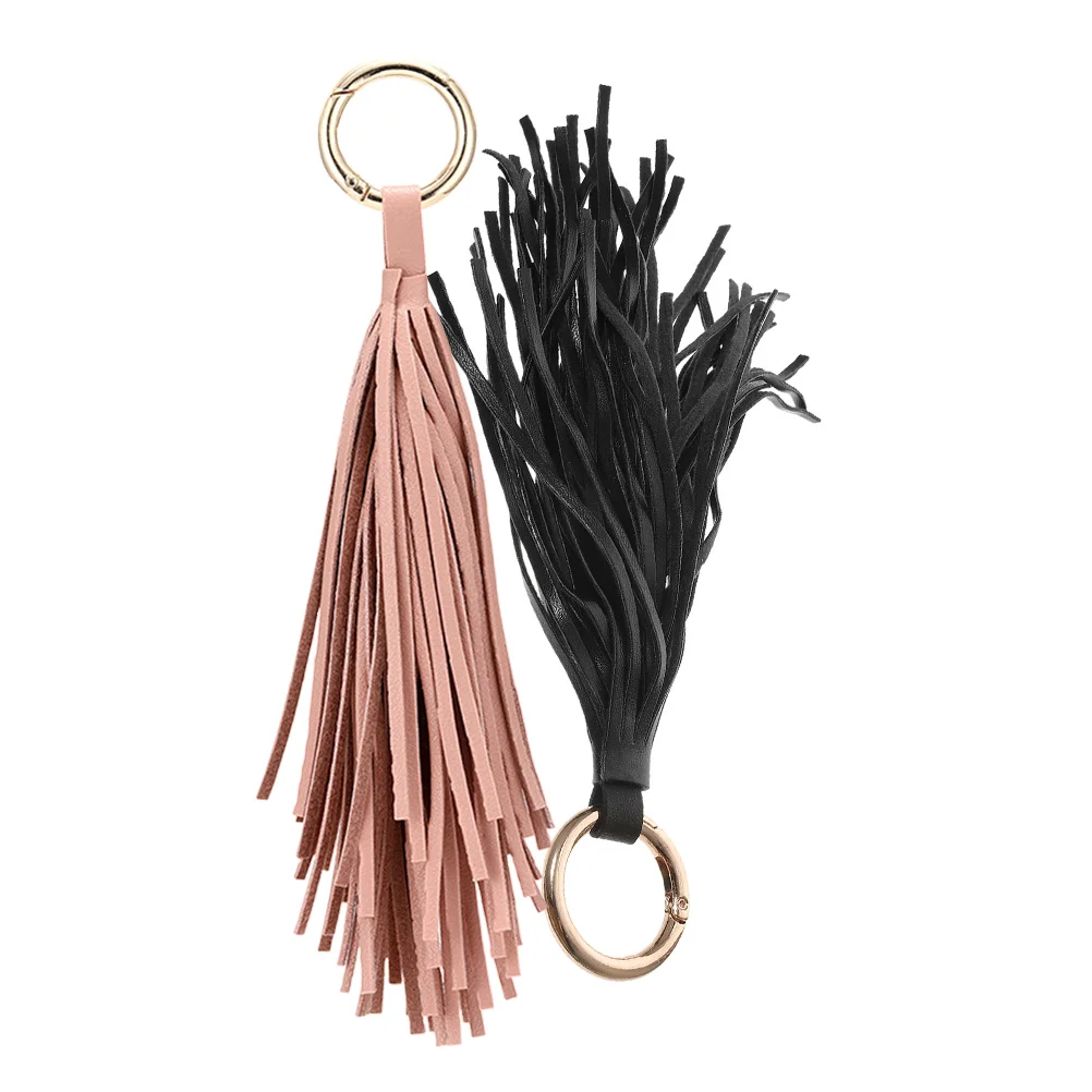 2 Pcs Keychain Tassel Accessories Charms Backpack Holder Pu Keyring Car Women Purse Beach Bag Charm Durable
2 Pcs Keychain Tassel Accessories Charms Backpack Holder Pu Keyring Car Women Purse Beach Bag Charm Durable