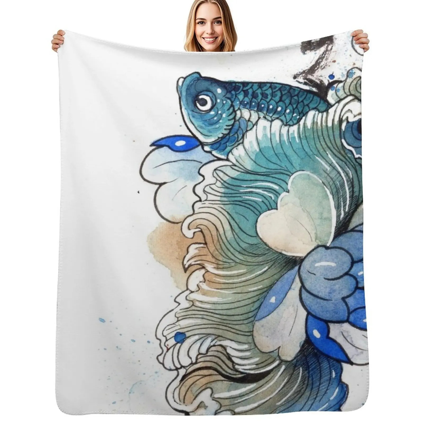 Blue - Betta Splendens Throw Blanket Hair Sofa Throw Sofa christmas gifts Blankets 
Blue - Betta Splendens Throw Blanket Hair Sofa Throw Sofa christmas gifts Blankets