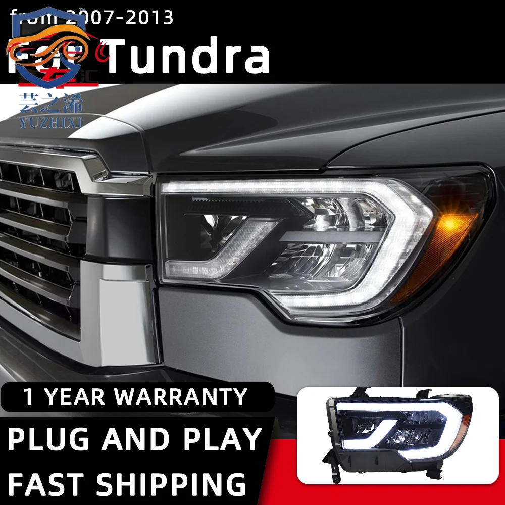 Car Styling Headlights for Toyota Tundra LED Headlight 2007-2013 Sequoia Front Head Lamp DRL Signal Projector Lens Automotive
Car Styling Headlights for Toyota Tundra LED Headlight 2007-2013 Sequoia Front Head Lamp DRL Signal Projector Lens Automotive