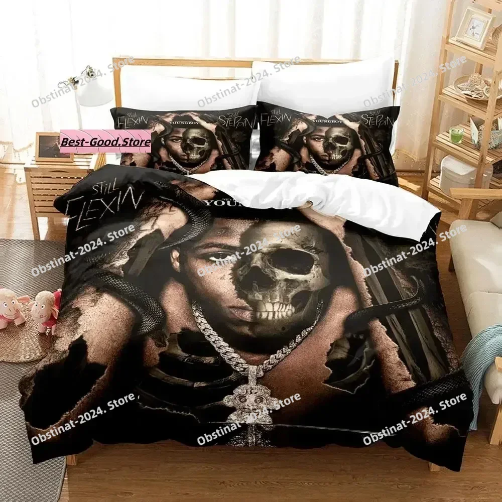 Rap YoungBoy Never Broke Again Bedding Set Single Twin Print With Pillowcase Bed Duvet Cover Single Double Queen Super King Size
Rap YoungBoy Never Broke Again Bedding Set Single Twin Print With Pillowcase Bed Duvet Cover Single Double Queen Super King Size