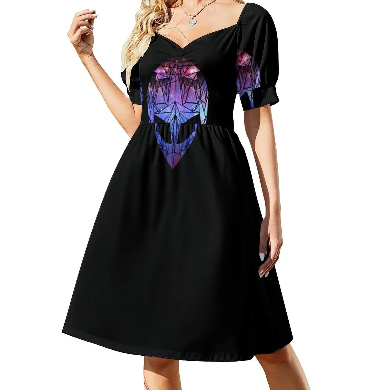 Geo Space Alien - Blue Short-Sleeved Dress dresses korean style long sleeve dresses Woman clothes Dress
Geo Space Alien - Blue Short-Sleeved Dress dresses korean style long sleeve dresses Woman clothes Dress
