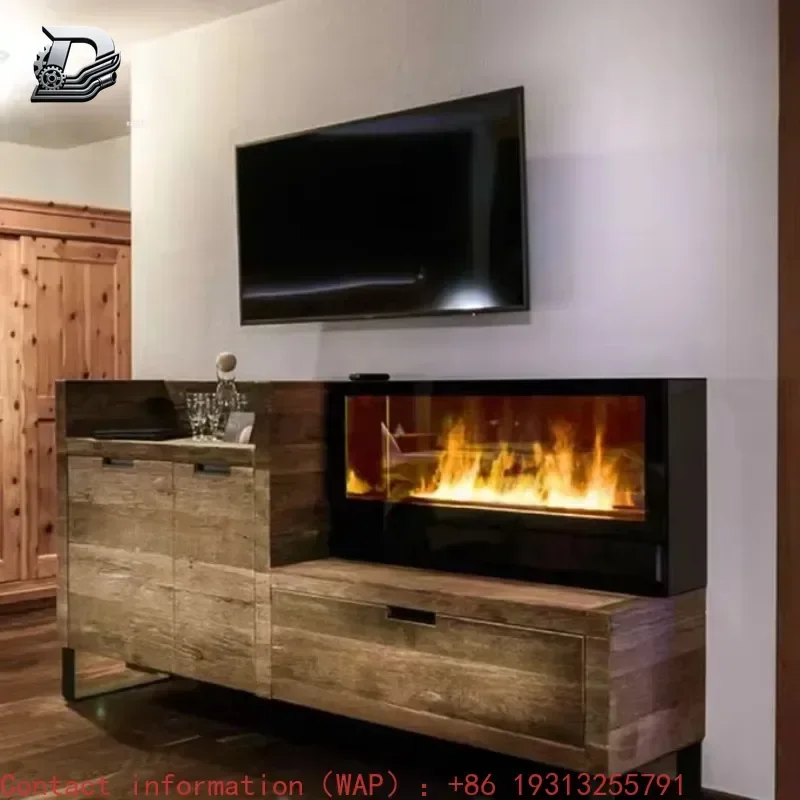 【Best-selling】3-Sided Electric Fireplace TV Stand Water Atomized Flame Embedded Wood Decor Furniture
【Best-selling】3-Sided Electric Fireplace TV Stand Water Atomized Flame Embedded Wood Decor Furniture