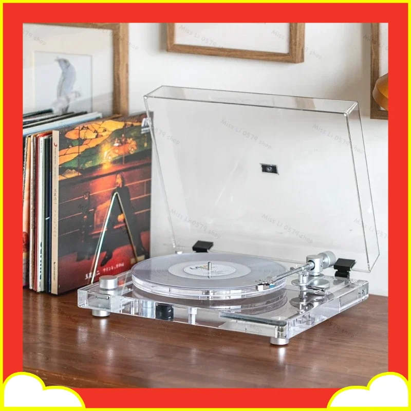 2026new Transparent acrylic Bluetooth recording turntable, retro phonograph stereo speaker all-in-one machine
2026new Transparent acrylic Bluetooth recording turntable, retro phonograph stereo speaker all-in-one machine