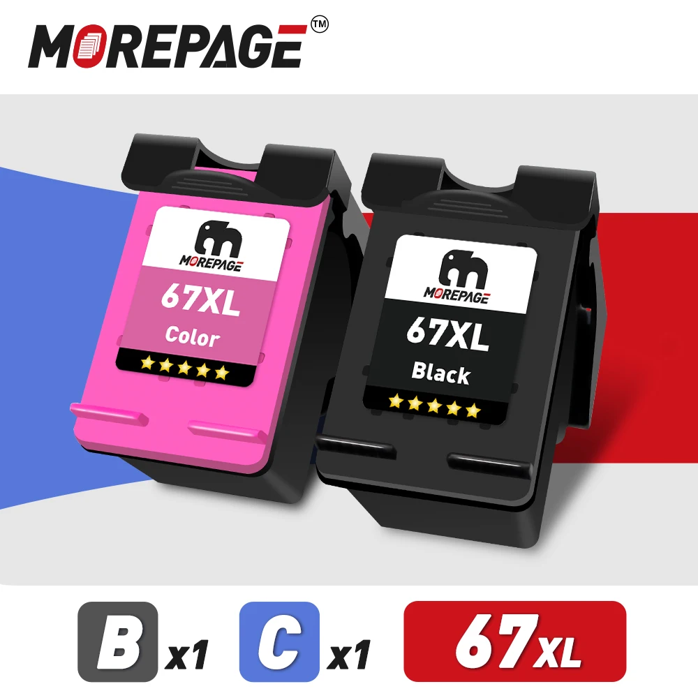 Remanufactured For HP67 67XL Ink Cartridge Inkjet for HP 67 ENVY 6052 6055 6058 Deskjet 1225 2732 Printer
Remanufactured For HP67 67XL Ink Cartridge Inkjet for HP 67 ENVY 6052 6055 6058 Deskjet 1225 2732 Printer