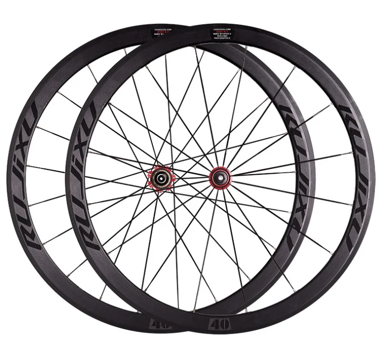 700C 40mm V-Brake Carbon Hub High Performance Racing Road Bike Wheelset
700C 40mm V-Brake Carbon Hub High Performance Racing Road Bike Wheelset
