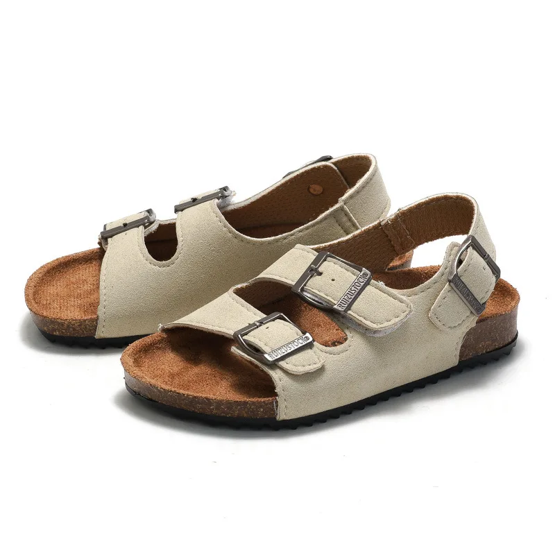 New Kids Large Size Sandals Beach Shoes Summer Children Cork Open-toe Flip-flops Sandals Boys Girls Soft-soled Casuals Slippers
New Kids Large Size Sandals Beach Shoes Summer Children Cork Open-toe Flip-flops Sandals Boys Girls Soft-soled Casuals Slippers