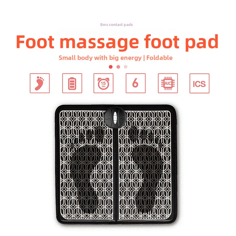 Rechargeable EMS Foot Massager Heating Pad Acupoint Stimulator for Plantar Fasciitis Relief Muscle Relaxation Portable Home Use
Rechargeable EMS Foot Massager Heating Pad Acupoint Stimulator for Plantar Fasciitis Relief Muscle Relaxation Portable Home Use