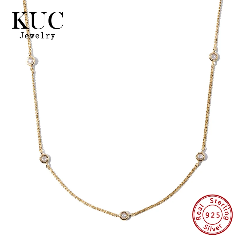 Light Luxury Trendy 925 Sterling Silver Fine Jewelry Chic 18k Gold Plated Unique Chain Zircon Necklaces
Light Luxury Trendy 925 Sterling Silver Fine Jewelry Chic 18k Gold Plated Unique Chain Zircon Necklaces