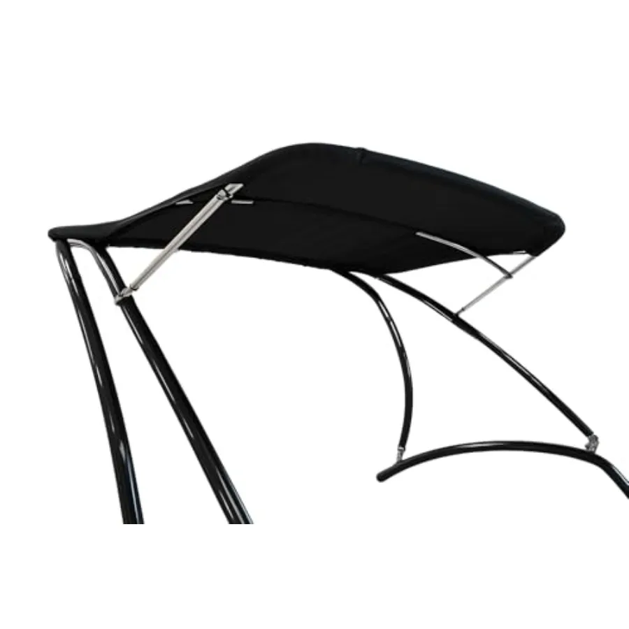FASWORX Front Mounted Boat Bimini Top for Wakeboard Tower 600D Canvas Fabric in Black with Frame and Clamps Fits 1.75 2 and 2.2
FASWORX Front Mounted Boat Bimini Top for Wakeboard Tower 600D Canvas Fabric in Black with Frame and Clamps Fits 1.75 2 and 2.2