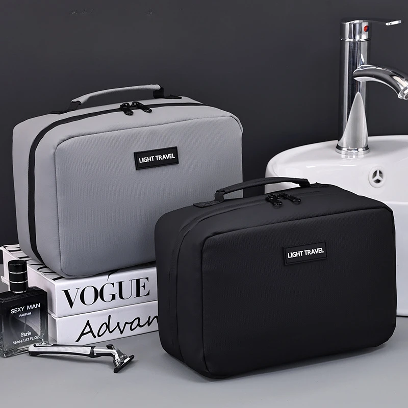 Men's Makeup Bag Waterproof Material Toiletry Bag Large Capacity Cosmetic Organizer, Portable Travel Essential Storage Bag
Men's Makeup Bag Waterproof Material Toiletry Bag Large Capacity Cosmetic Organizer, Portable Travel Essential Storage Bag