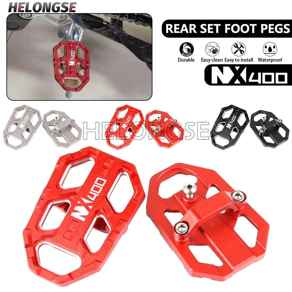 Motorcycle Parts For HONDA NX 400 NX 500 2023 2024 2025 NX400 NX500 2023 2024 2026 Rear FootRest Footpegs Foot Pegs Rests Pedal
Motorcycle Parts For HONDA NX 400 NX 500 2023 2024 2025 NX400 NX500 2023 2024 2026 Rear FootRest Footpegs Foot Pegs Rests Pedal