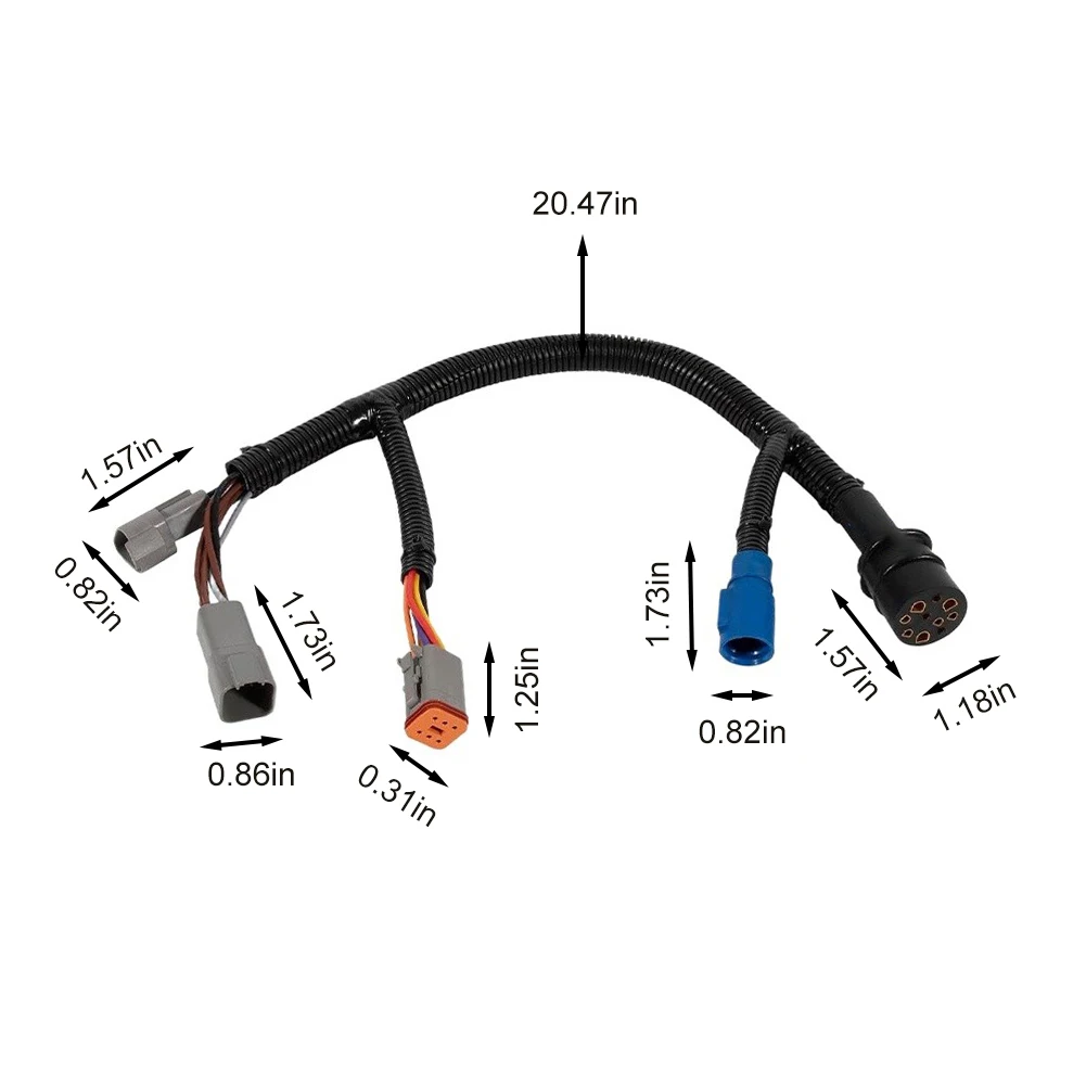 Boat Engine Adapter Harness For JHAH 423-6344 For Marine Engines 1976–1995 Marine Outboard Adapter Cable Boat Motor Parts
Boat Engine Adapter Harness For JHAH 423-6344 For Marine Engines 1976–1995 Marine Outboard Adapter Cable Boat Motor Parts