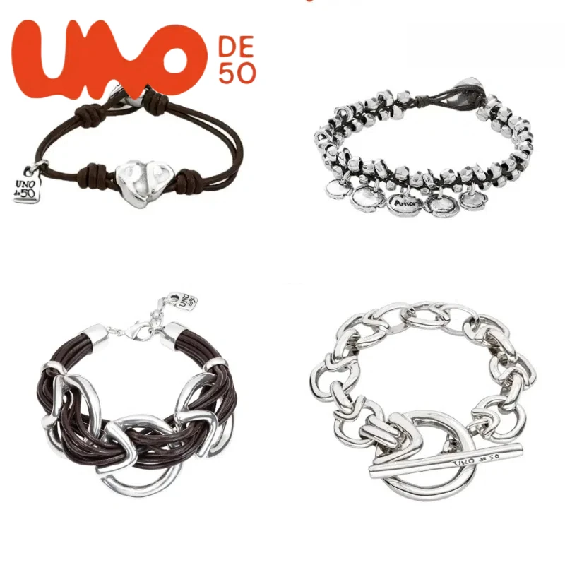 UNOde50 Elegant Silver & 24K Gold Bracelet – High-End Sophisticated Piece, Enhance Your Charm, Budget-Friendly Price
UNOde50 Elegant Silver & 24K Gold Bracelet – High-End Sophisticated Piece, Enhance Your Charm, Budget-Friendly Price