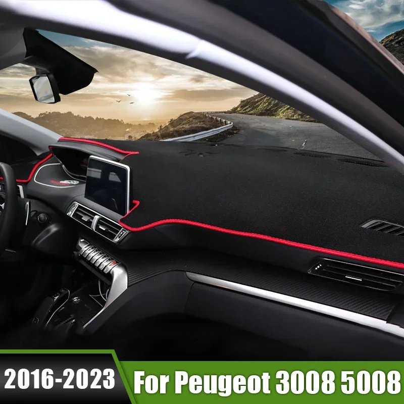 Car For Peugeot 3008 5008 GT Hybrid 2016 2017 2018 2019 2020 2021 2022 2023 Dashboard Cover Avoid Light Pads Anti-UV Carpets
Car For Peugeot 3008 5008 GT Hybrid 2016 2017 2018 2019 2020 2021 2022 2023 Dashboard Cover Avoid Light Pads Anti-UV Carpets