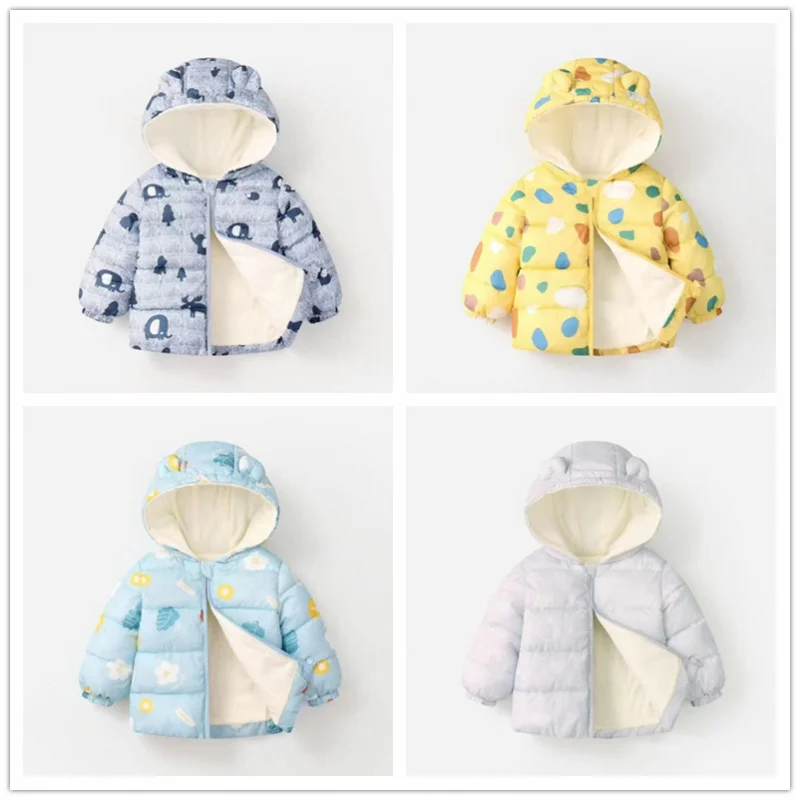 2025Autumn and Winter Boys and Girls Down Cotton with Ears Toddlers and Young Children, Thickened Wool
2025Autumn and Winter Boys and Girls Down Cotton with Ears Toddlers and Young Children, Thickened Wool