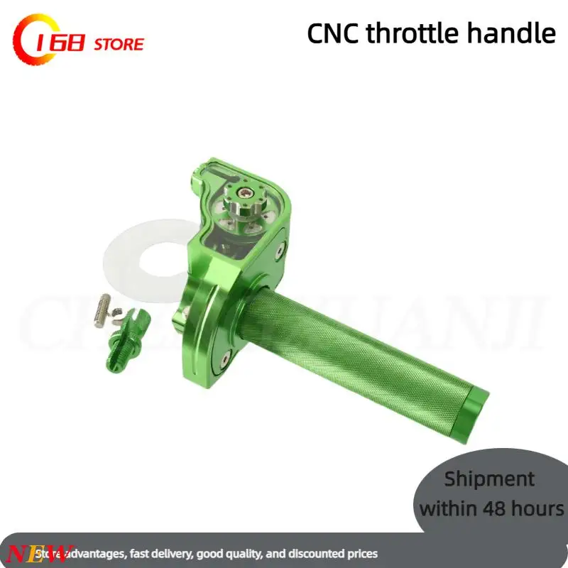 CNC Detachable Twist Throttle for Universal Off-Road Motorcycles (CQR/CRF) – Green Color Visible Grip Enhanced Riding Control
CNC Detachable Twist Throttle for Universal Off-Road Motorcycles (CQR/CRF) – Green Color Visible Grip Enhanced Riding Control