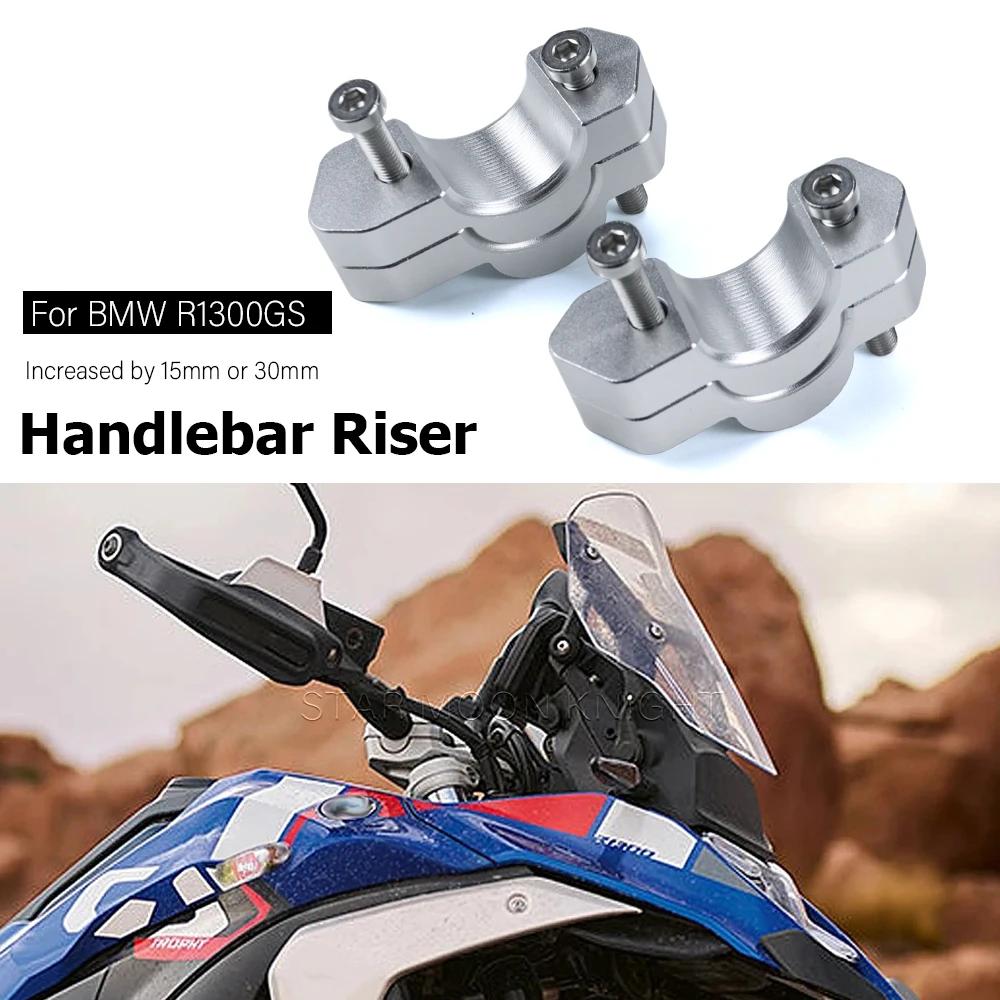 For BMW R1300GS R 1300 GS 2024- Motorcycle Accessories Handlebar Riser Clamp Handle Bar Height Adjustment Mount Adapter
For BMW R1300GS R 1300 GS 2024- Motorcycle Accessories Handlebar Riser Clamp Handle Bar Height Adjustment Mount Adapter