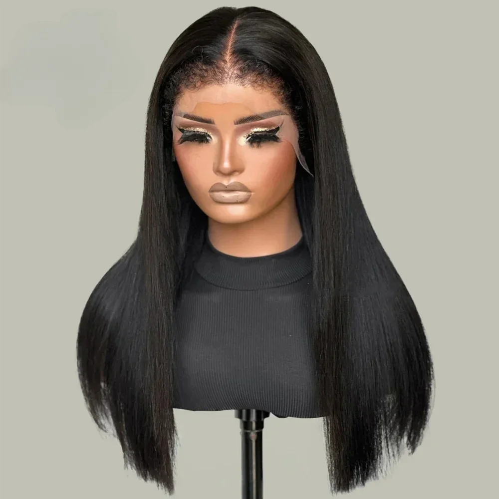 Black Straight Hair Glueless Soft 5x5 Silk Base Jewish Human Hair With BabyHair HD Lace European Hair Preplucked
Black Straight Hair Glueless Soft 5x5 Silk Base Jewish Human Hair With BabyHair HD Lace European Hair Preplucked
