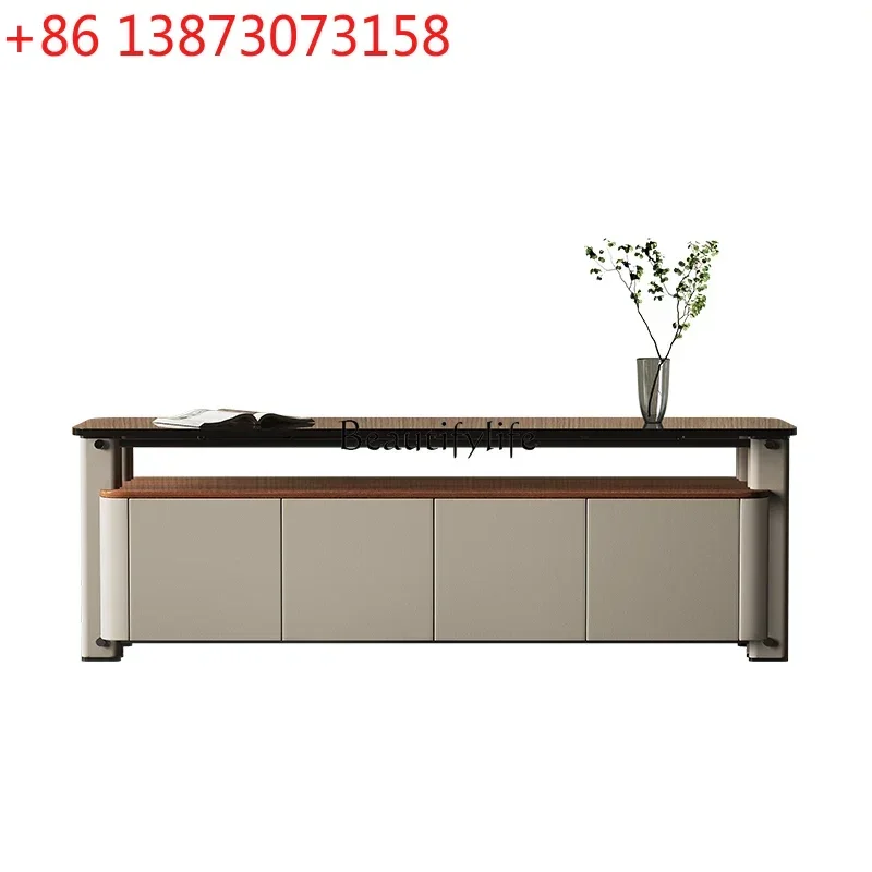 Italian minimalist TV cabinet storage locker integrated bedroom light luxury high sense
Italian minimalist TV cabinet storage locker integrated bedroom light luxury high sense
