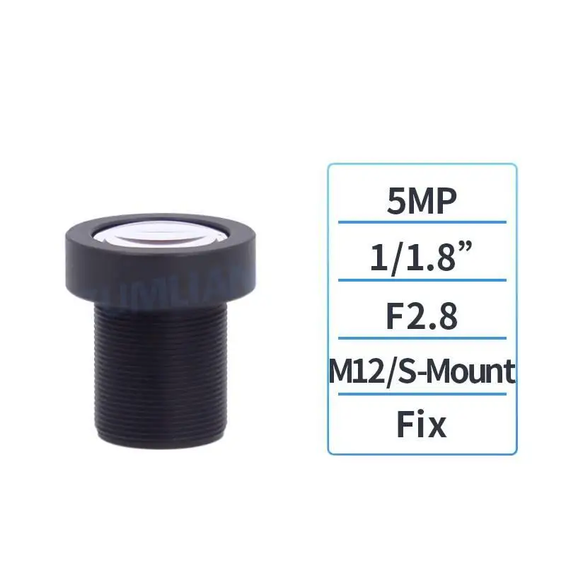 M12 5MP 8 мм объектив машинного зрения с низким уровнем искажений 1/1,8 дюйма F2,8 с фиксированным фокусным расстоянием M12/S-крепление промышленной камеры видеонаблюдения FA
M12 5MP 8 мм объектив машинного зрения с низким уровнем искажений 1/1,8 дюйма F2,8 с фиксированным фокусным расстоянием M12/S-крепление промышленной камеры видеонаблюдения FA