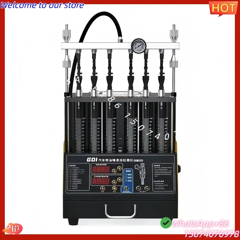 2026 Car Garage Eqipment Fuel Injector Cleaning Service Machine Ultrasonic Cleaner Aluminum Alloy 110V
2026 Car Garage Eqipment Fuel Injector Cleaning Service Machine Ultrasonic Cleaner Aluminum Alloy 110V