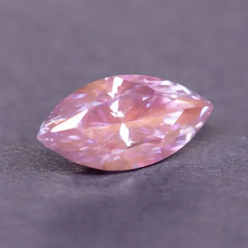 Marquise Cut Sakura Color Moissanite Stone for Charms Jewelry Making DIY Ring Necklace Earrings Main Materials with Certificate
Marquise Cut Sakura Color Moissanite Stone for Charms Jewelry Making DIY Ring Necklace Earrings Main Materials with Certificate