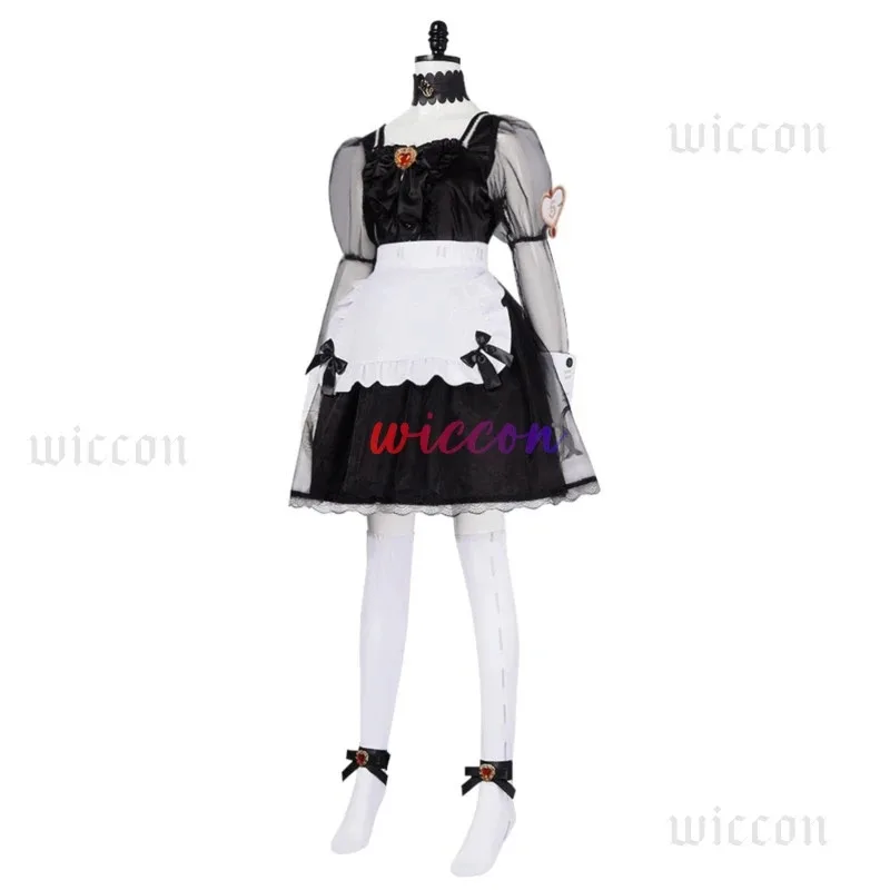 a7d@Anime Game Identity Ⅴ Fiona Gilman Priestess Cosplay Costume Black Maid Dresses Wig Woman Sexy Cute Halloween Party Outfita7
a7d@Anime Game Identity Ⅴ Fiona Gilman Priestess Cosplay Costume Black Maid Dresses Wig Woman Sexy Cute Halloween Party Outfita7