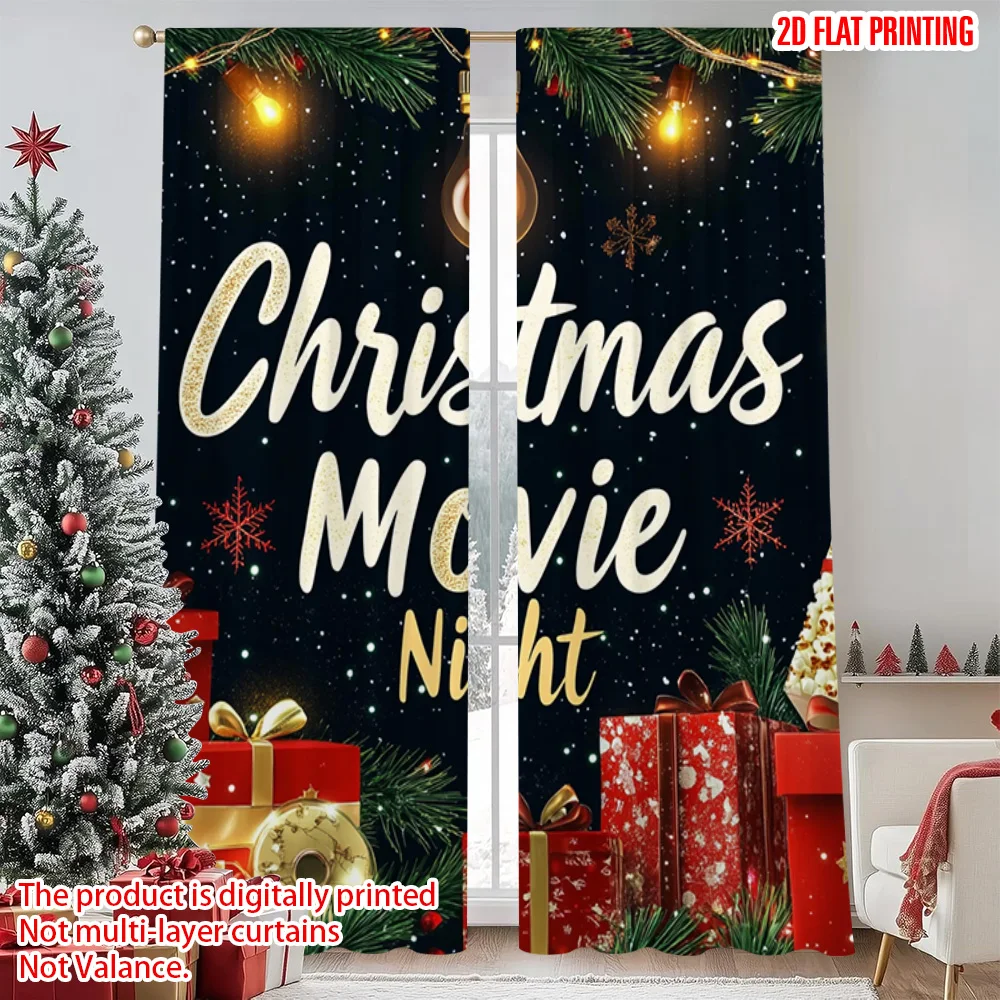 2pcs 2D flat printing Merry Christmas Curtains Santa Claus hat Versatile Polyester Without Electricity Party Decorations Use for
2pcs 2D flat printing Merry Christmas Curtains Santa Claus hat Versatile Polyester Without Electricity Party Decorations Use for