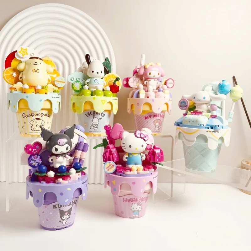 New Sanrio Toy Anime Figure Kuromi My Melody Hello kitty Ice Cream Cake Decoration Model Toys Kids Birthday Gifts
New Sanrio Toy Anime Figure Kuromi My Melody Hello kitty Ice Cream Cake Decoration Model Toys Kids Birthday Gifts