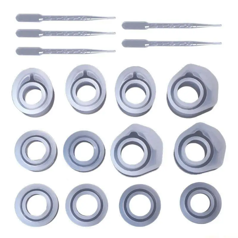 31BF DIY Crystal Epoxy Ring Silicone Mold UV Resin Molds Ring Jewelry Moulds DIY Jewelry Accessories Epoxy Resin Tools
31BF DIY Crystal Epoxy Ring Silicone Mold UV Resin Molds Ring Jewelry Moulds DIY Jewelry Accessories Epoxy Resin Tools