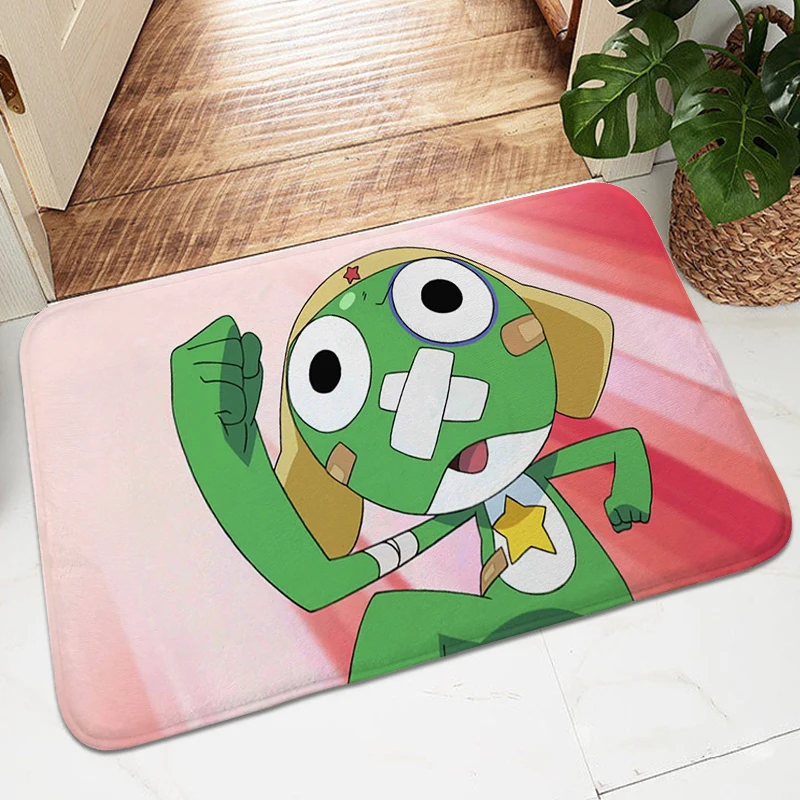 Bathroom Foot Mat Keroro Custom Doormat Entrance Door Slip-resistant Living Room Floor Carpet Kitchen Hallway Rug Home
Bathroom Foot Mat Keroro Custom Doormat Entrance Door Slip-resistant Living Room Floor Carpet Kitchen Hallway Rug Home