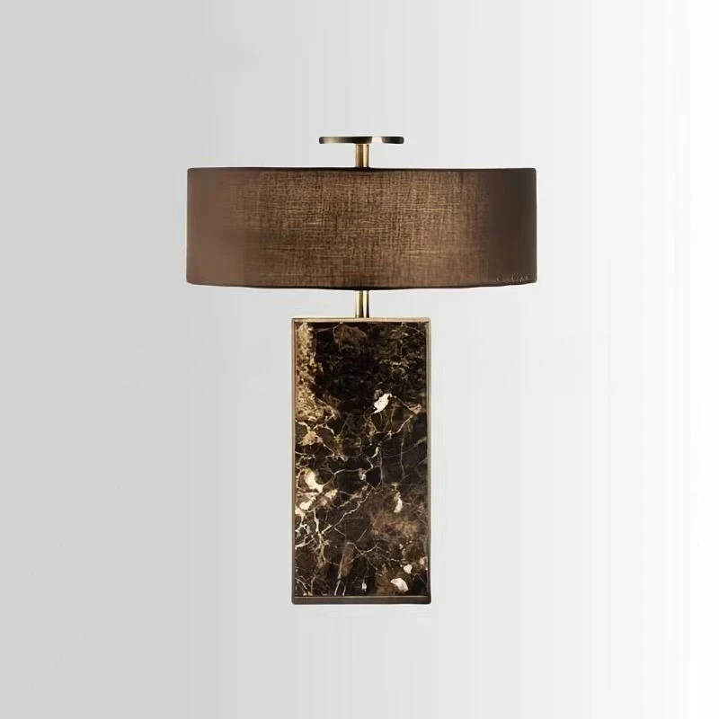 Современный свет, роскошная гостиная, спальня, кабинет, прикроватное украшение, продвинутая мраморная настольная лампа
Современный свет, роскошная гостиная, спальня, кабинет, прикроватное украшение, продвинутая мраморная настольная лампа