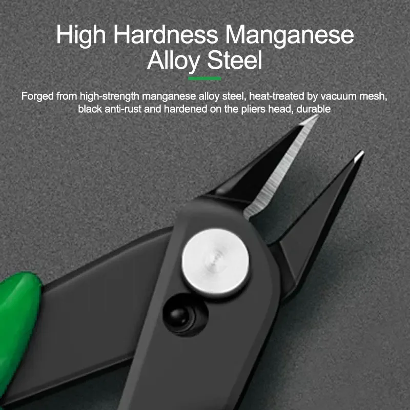 RELIFE RL-113 Diagonal Wire Cutter with Return Spring Design High Precision Non-slip Insulating Sleeves Tapes Cable Cutting Tool
RELIFE RL-113 Diagonal Wire Cutter with Return Spring Design High Precision Non-slip Insulating Sleeves Tapes Cable Cutting Tool