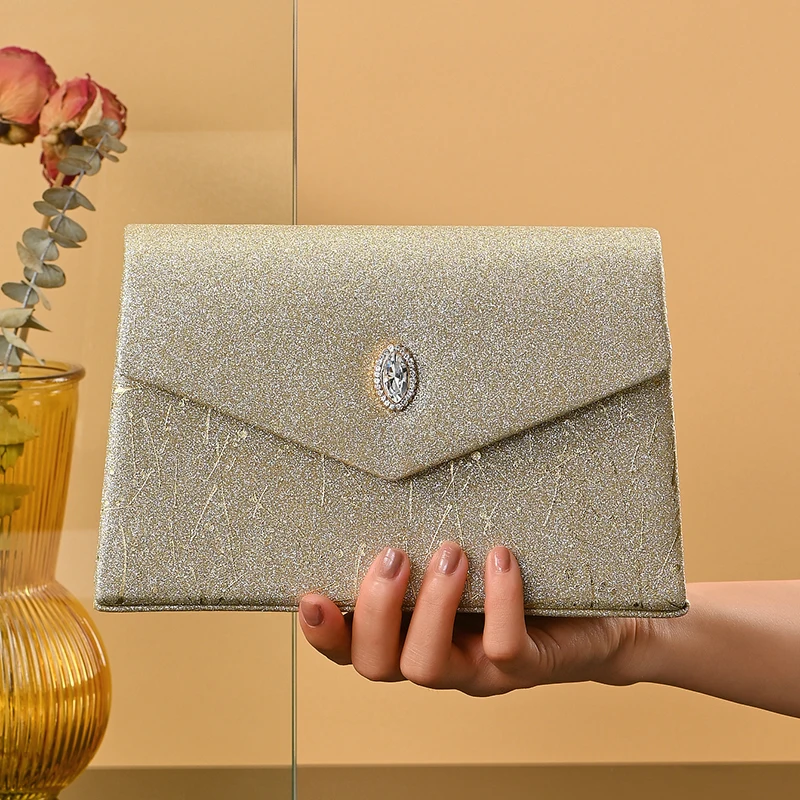 Newly designed high-end luxury chain flip clutch wallet, fashionable single-shoulder bag, high-capacity sandwich dinner bag
Newly designed high-end luxury chain flip clutch wallet, fashionable single-shoulder bag, high-capacity sandwich dinner bag