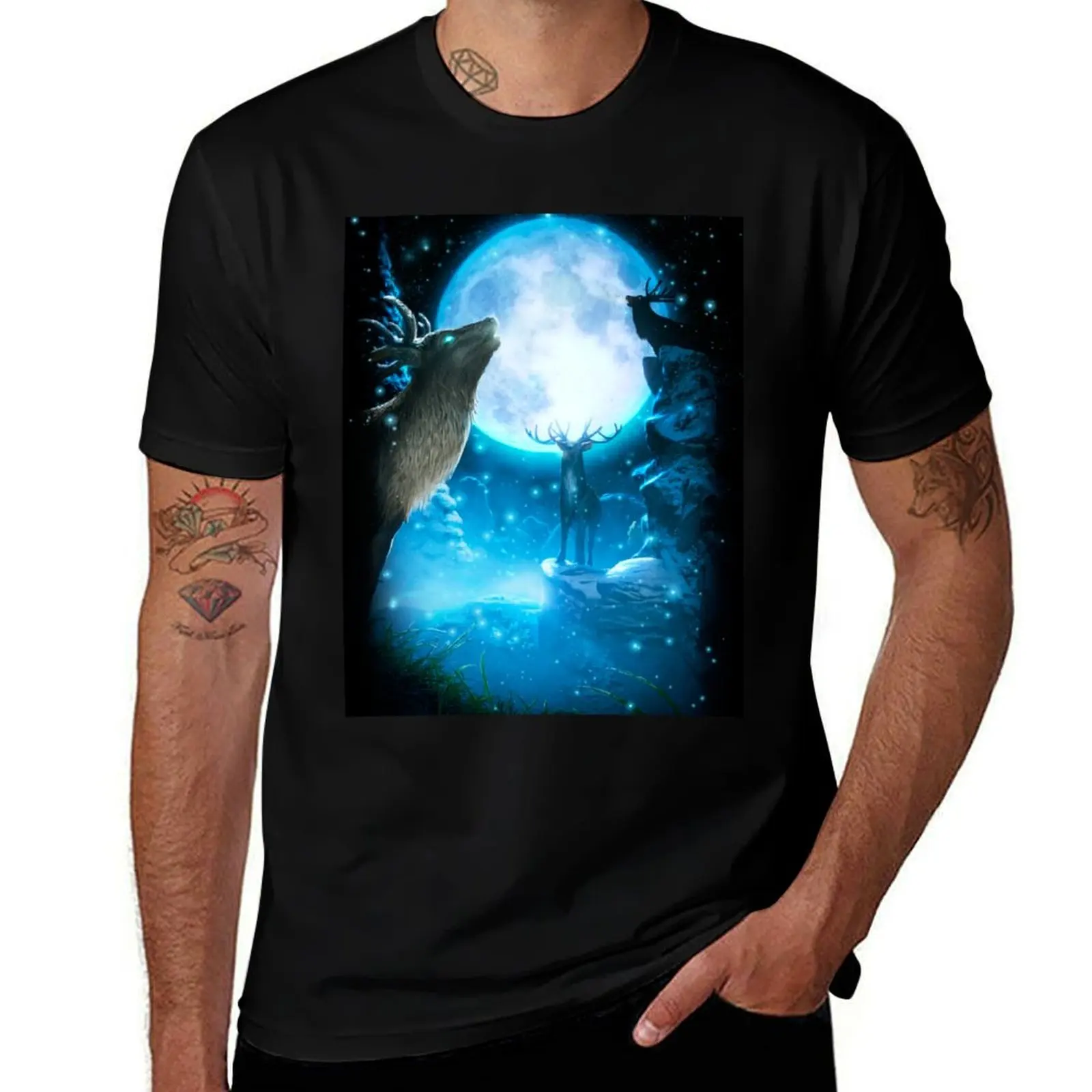 Howling Reindeer T-Shirt graphic t shirts for man t shirt man designer essential t shirt T-shirt
Howling Reindeer T-Shirt graphic t shirts for man t shirt man designer essential t shirt T-shirt