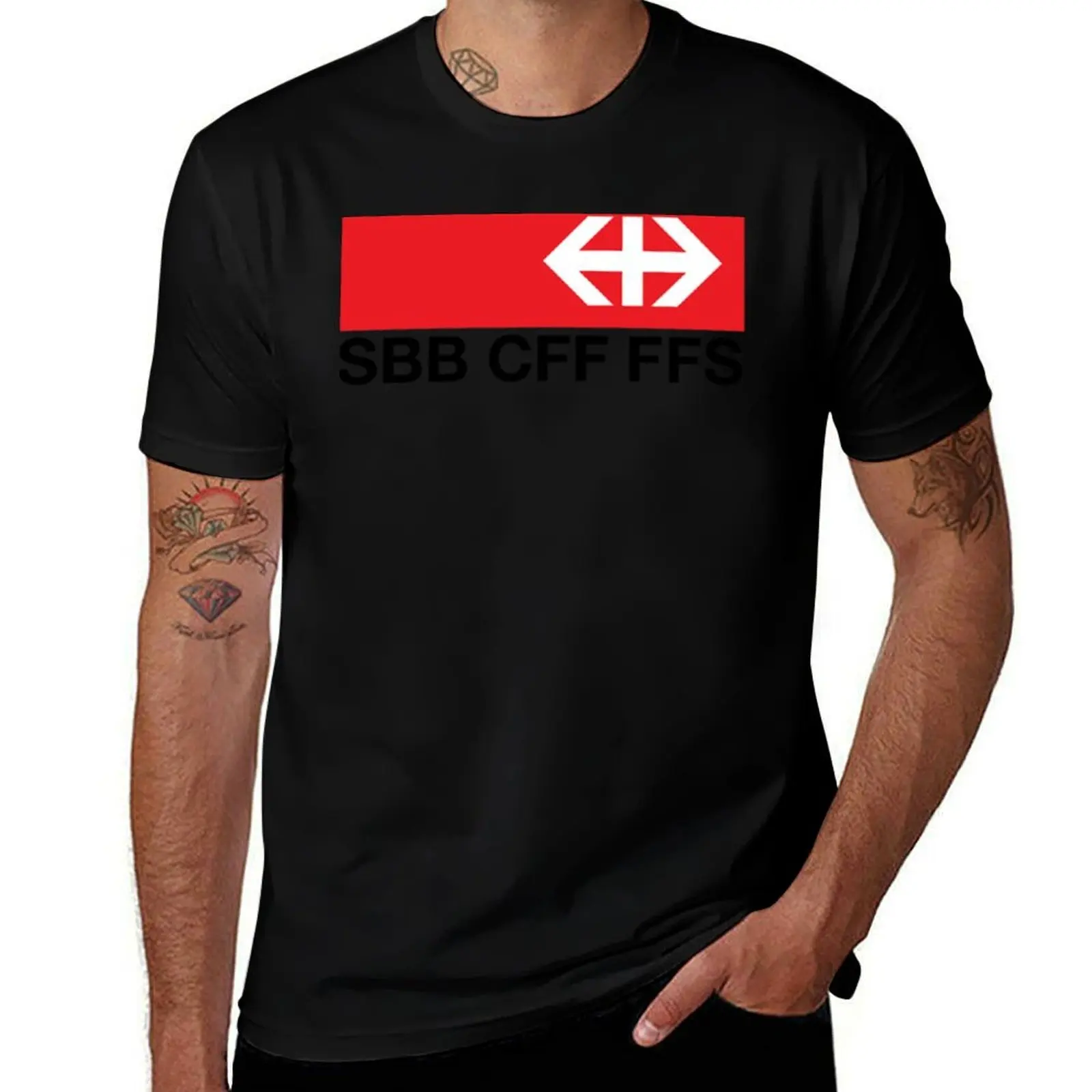 men t Logo shirt shirts Railways designer Federal man Swiss T-Shirt man casual t for (SBB-CFF-FFS)
men t Logo shirt shirts Railways designer Federal man Swiss T-Shirt man casual t for (SBB-CFF-FFS)