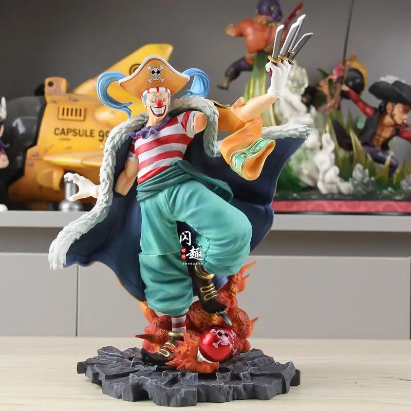 24cm One Piece Buggy Figure Four Emperors The Clown Buggy Pvc Anime Action Figure Toy Collection Model Statue Gift
24cm One Piece Buggy Figure Four Emperors The Clown Buggy Pvc Anime Action Figure Toy Collection Model Statue Gift