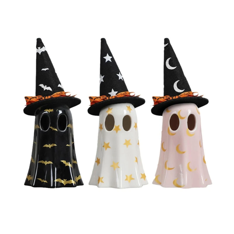 HOT SALE 3PCS Ghost Halloween Decor Halloween Ghost Decorations Indoor Ghost Decor With Witch Hat For Fall Halloween Home Decor
HOT SALE 3PCS Ghost Halloween Decor Halloween Ghost Decorations Indoor Ghost Decor With Witch Hat For Fall Halloween Home Decor
