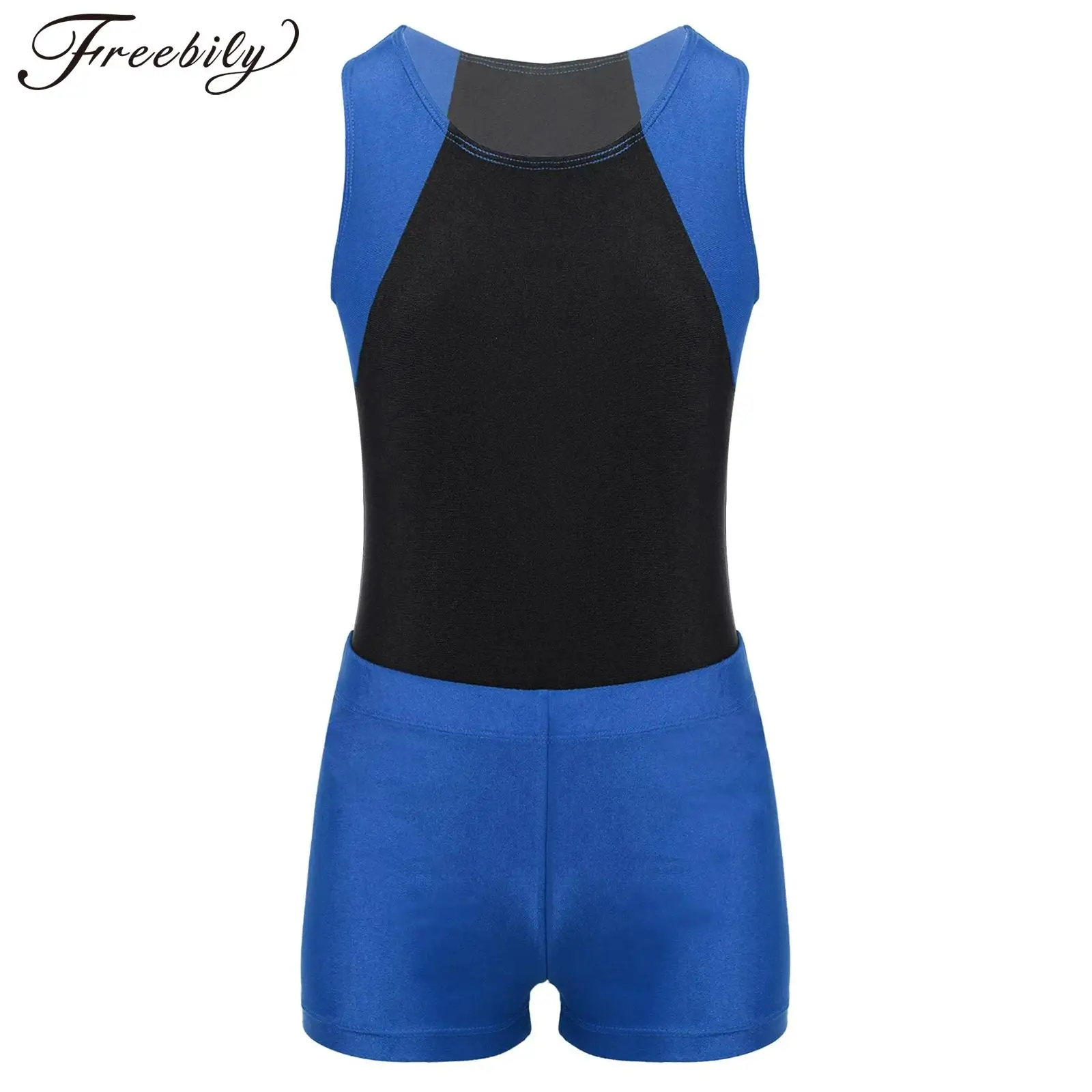 Kids Boys Ballet Dance Leotard Sleeveless Gymnastics Bodysuit Jumpsuit with Shorts Set for Yoga Workout Competition Costumes
Kids Boys Ballet Dance Leotard Sleeveless Gymnastics Bodysuit Jumpsuit with Shorts Set for Yoga Workout Competition Costumes