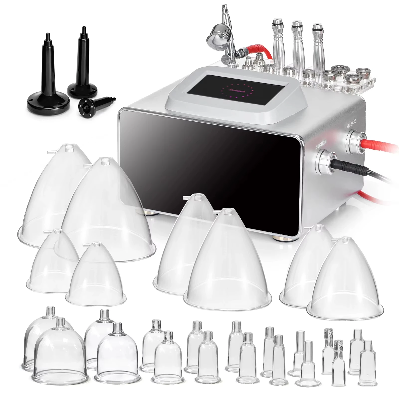 Portable Buttocks Enlargement Cup Vacuum Breast Enhancer Massager Vacuum Cupping Butt Lifting Therapy Vacuum Butt Lift Machine
Portable Buttocks Enlargement Cup Vacuum Breast Enhancer Massager Vacuum Cupping Butt Lifting Therapy Vacuum Butt Lift Machine