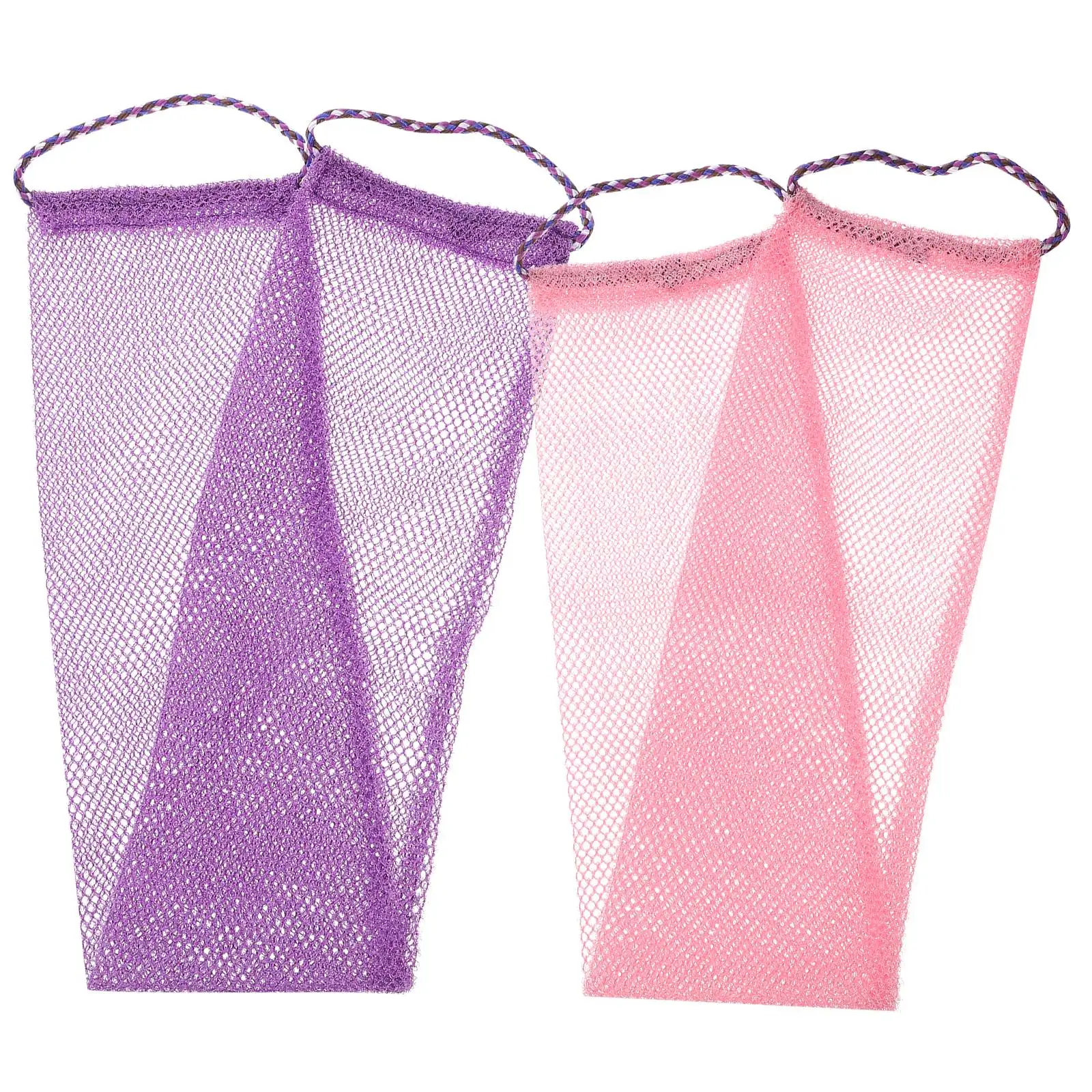 2Pcs Bath Net Shower Scrubber African Wash Net Nylon Bathroom Exfoliating Body Cleanser Reusable Skin Brush Home Travel Use
2Pcs Bath Net Shower Scrubber African Wash Net Nylon Bathroom Exfoliating Body Cleanser Reusable Skin Brush Home Travel Use