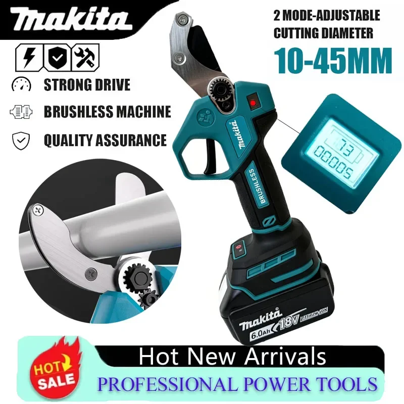 Makita 18V Battery Compatible Brushless Cordless Pipe Cutter 40mm Digital Display For Clean Cutting PPR/PVC/PE Tubes
Makita 18V Battery Compatible Brushless Cordless Pipe Cutter 40mm Digital Display For Clean Cutting PPR/PVC/PE Tubes