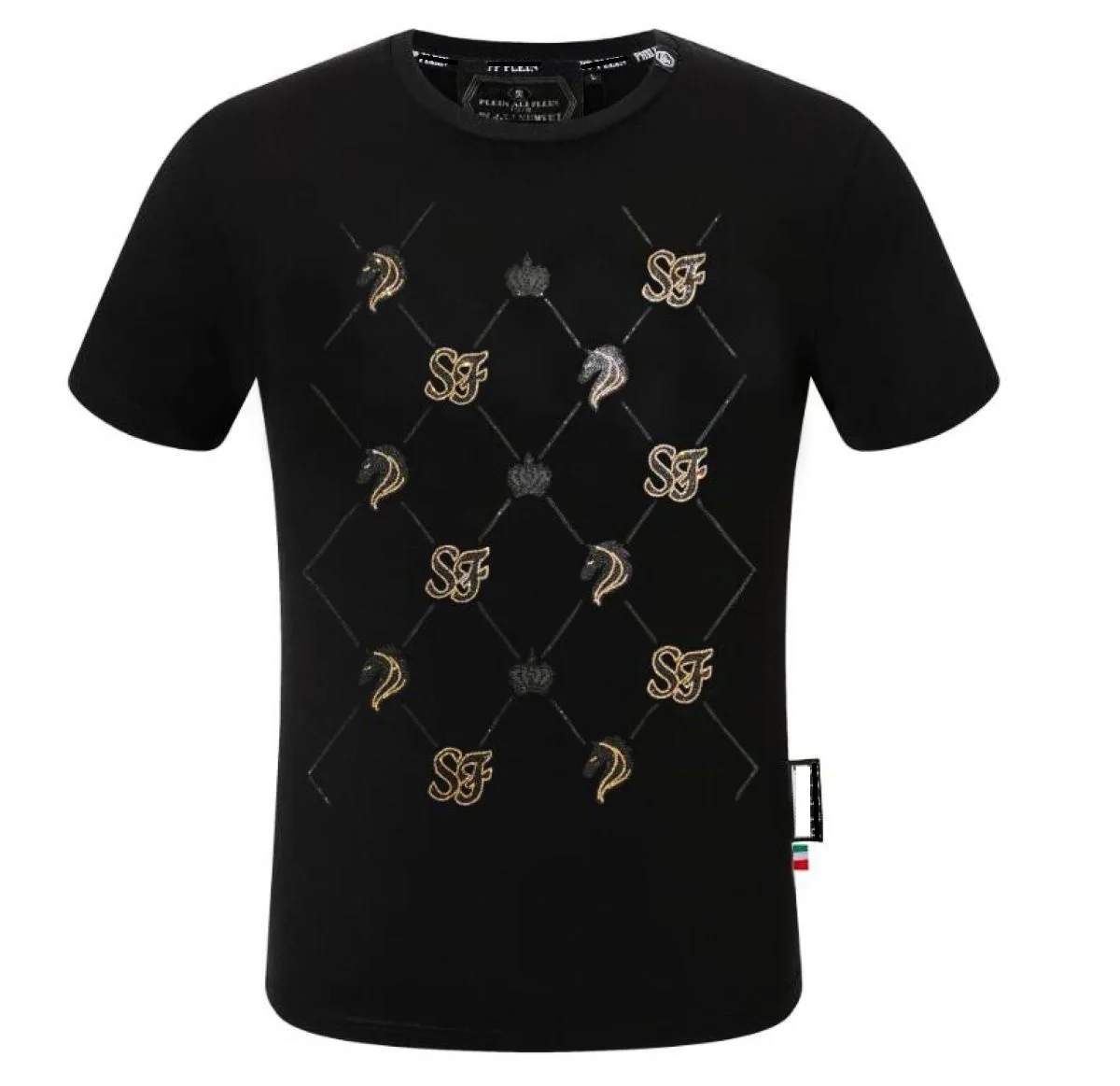 PP NEW HOT men T-shirts Hot Drill brand design Pullover For boy Street Fashion Punk Mens 003
PP NEW HOT men T-shirts Hot Drill brand design Pullover For boy Street Fashion Punk Mens 003