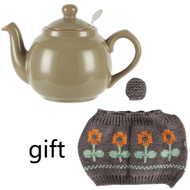London Pottery Farmhouse Series 2 Cup Teapot Milk Coffee British Ceramic 600ml Teapot for Afternoon Tea Tea set Teapots
London Pottery Farmhouse Series 2 Cup Teapot Milk Coffee British Ceramic 600ml Teapot for Afternoon Tea Tea set Teapots