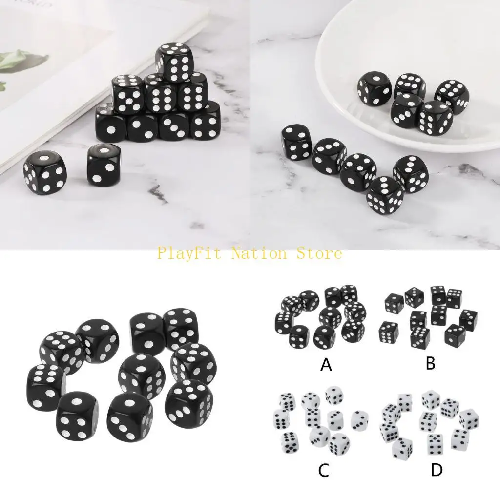 242F 10 шт. акриловые кубики, 6-сторонние кубики, 16 мм, цифровые точки, круглые угловые кубики для детей
242F 10 шт. акриловые кубики, 6-сторонние кубики, 16 мм, цифровые точки, круглые угловые кубики для детей