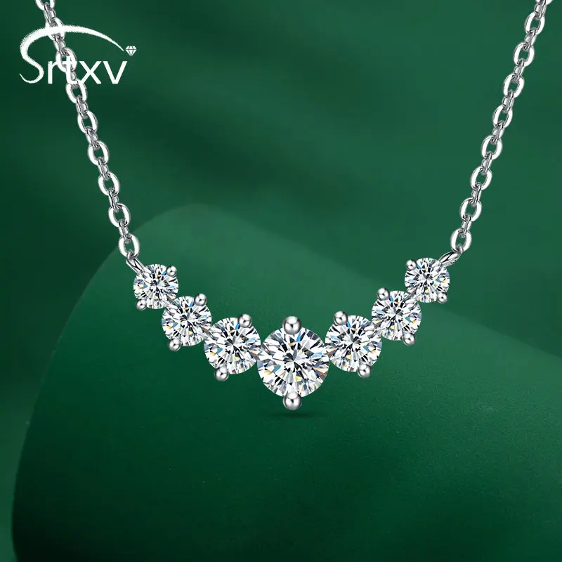 1.7CT Moissanite Pendant Necklace For Women S925 Sterling Silver Plated 18k White Gold Necklace Fine Jewely Wedding Party Gifts
1.7CT Moissanite Pendant Necklace For Women S925 Sterling Silver Plated 18k White Gold Necklace Fine Jewely Wedding Party Gifts