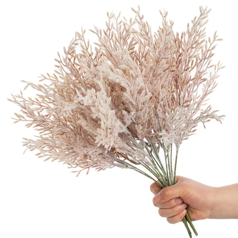 Artificial Flower flocking ear of wheat Garden arch Wedding Bride Bouquet Home Vase table Festival Party Garland Diy gift Decor
Artificial Flower flocking ear of wheat Garden arch Wedding Bride Bouquet Home Vase table Festival Party Garland Diy gift Decor