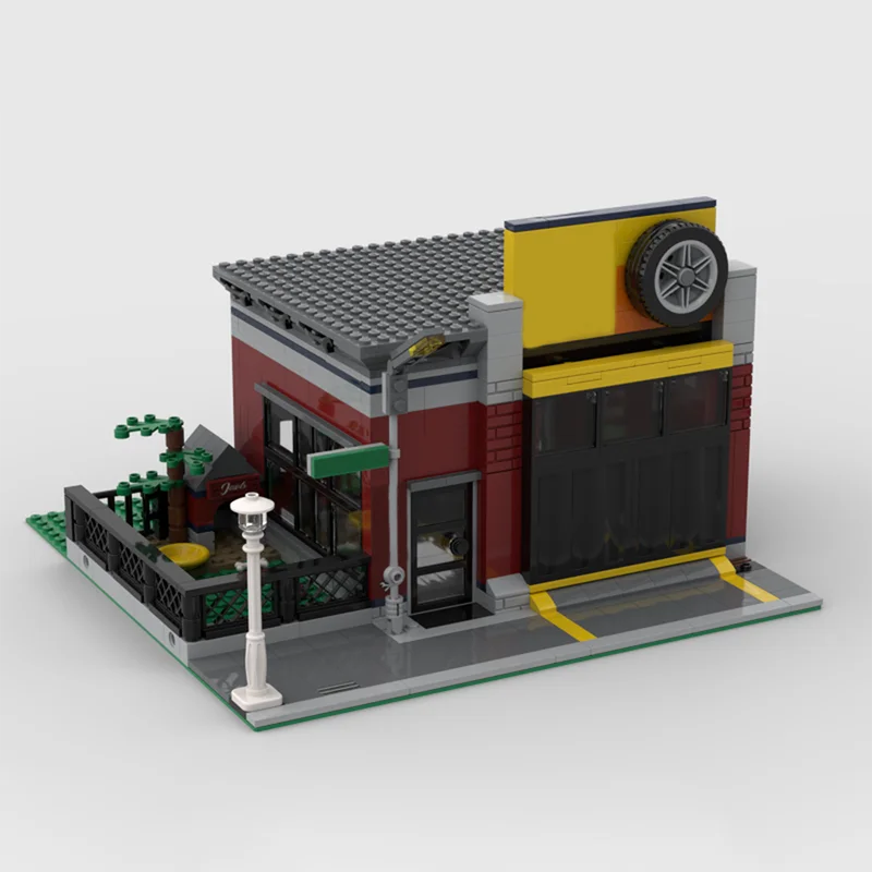 684pcs MOC Tuning Workshop Modular Streetscape Model Building Blocks Christmas Gifts Construction Toy Brick Kids Education DIY
684pcs MOC Tuning Workshop Modular Streetscape Model Building Blocks Christmas Gifts Construction Toy Brick Kids Education DIY
